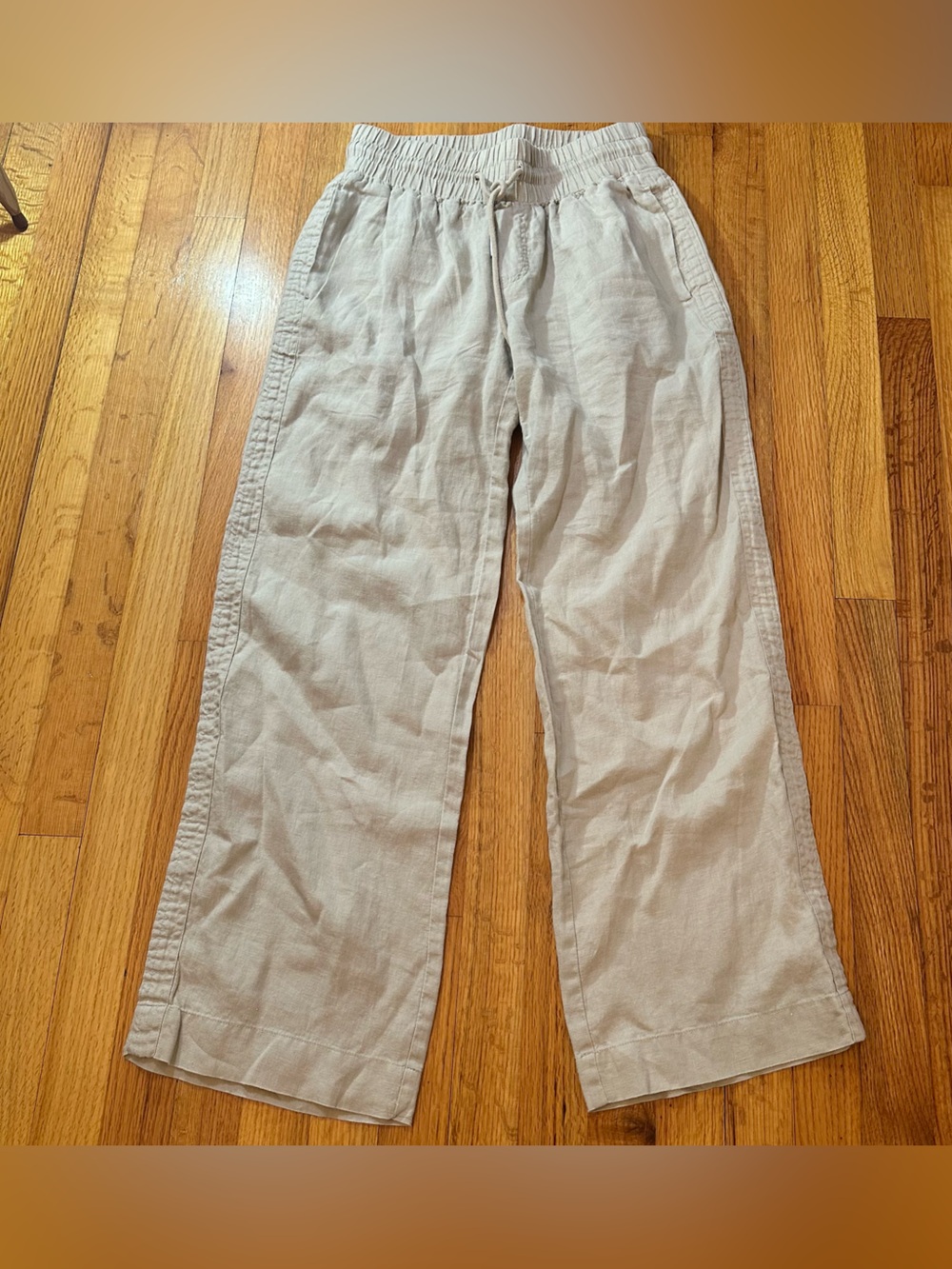 Quince 100% Europe Linen Pants. Size S (A3)